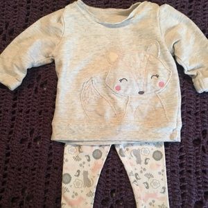 Adorable woodland friends outfit